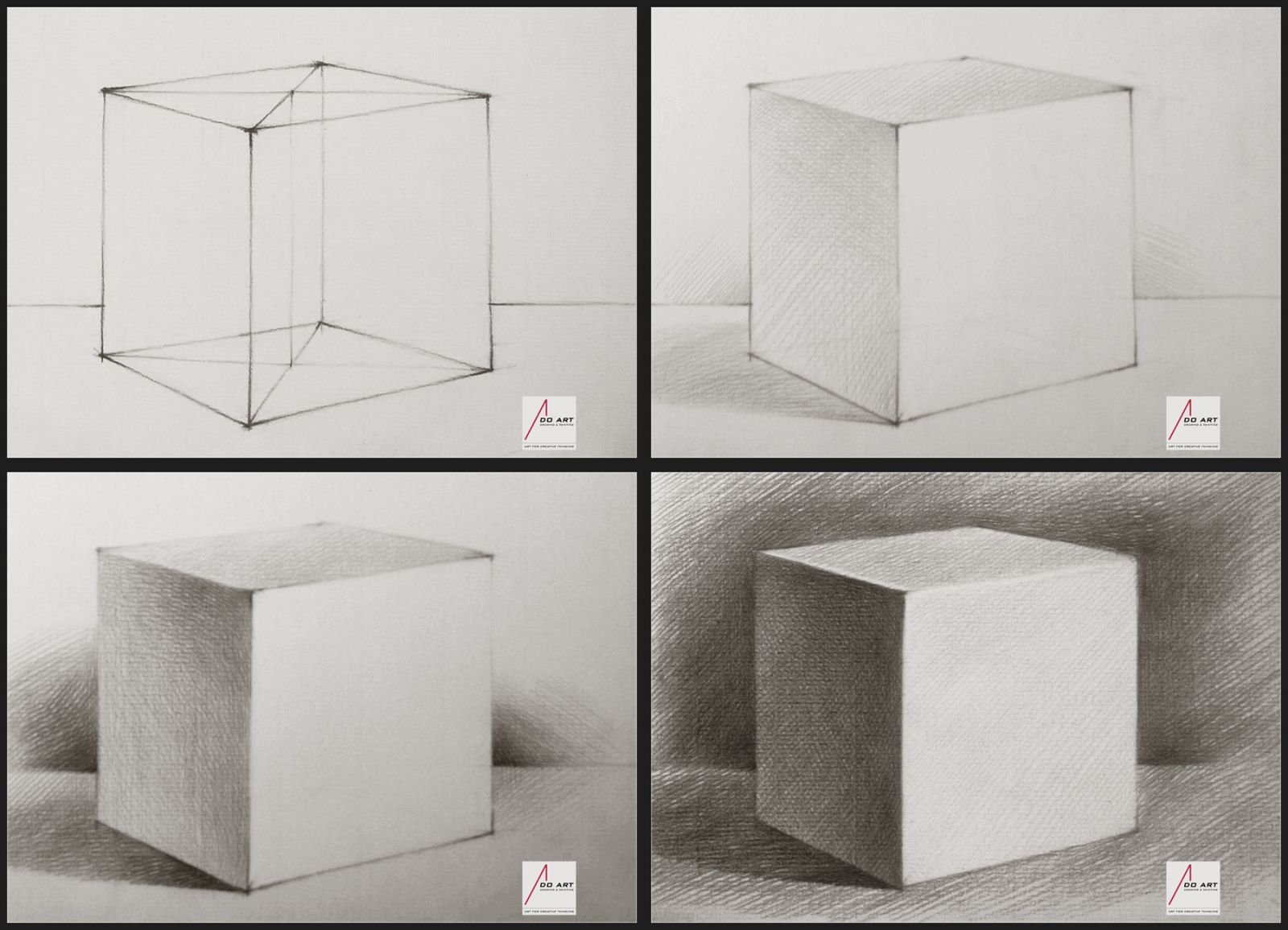Tổng Hợp Với Hơn 51 Về Vẽ Hình Khối 3D Hay Nhất - Du Học Akina