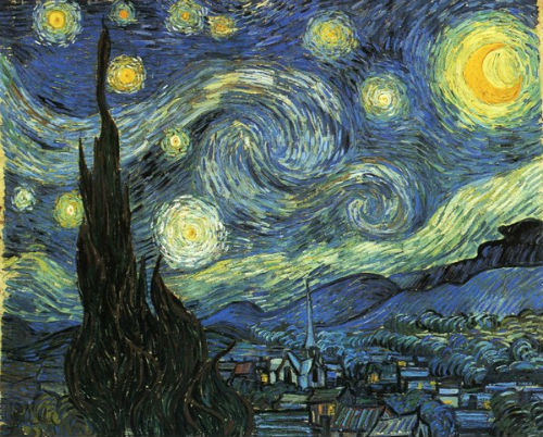 Bức Starlight Night được Van Gogh vẽ trong một nhà thương điên ở Saint-Remy-de-Provence