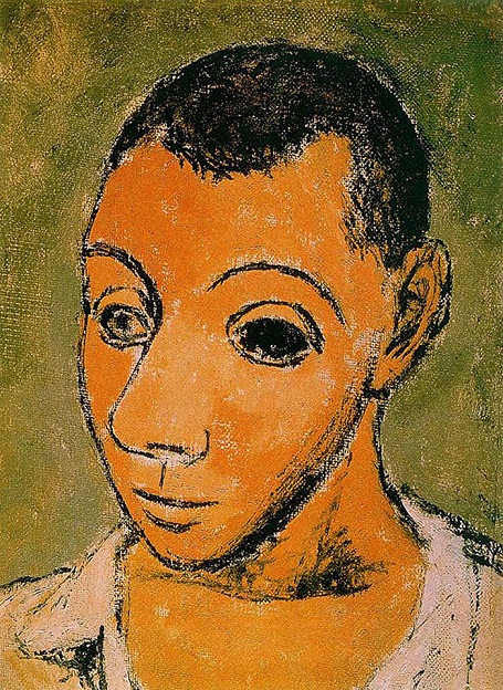 Tranh tự họa của Picasso năm 24 tuổi (sáng tác năm 1906)