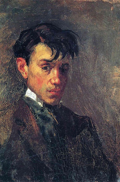 Tự họa của Picasso năm 15 tuổi (sáng tác năm 1896)