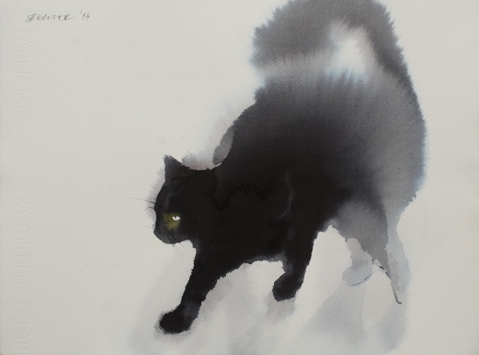 Tranh mèo của Endre Pennovac là một tác phẩm nghệ thuật tuyệt đẹp, nó sẽ đem lại niềm thích thú cho những ai yêu thích mèo. Điểm nhấn của bức tranh là cách họa viên đã tạo nên một thế giới đầy màu sắc và sống động trong từng nét vẽ.