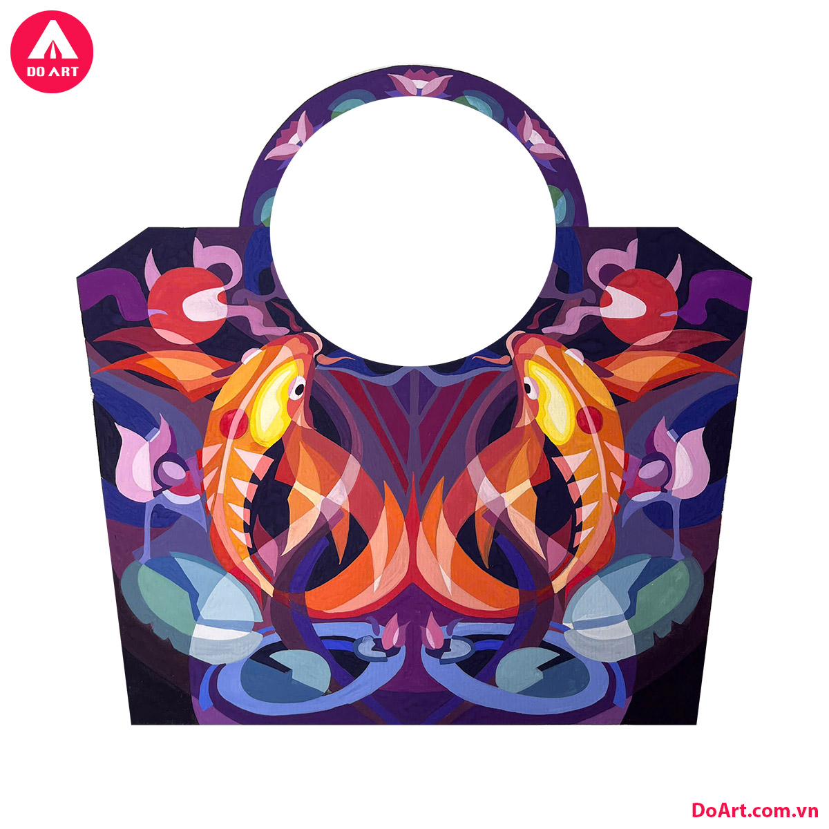 giai-de-thi-ve-trang-tri-mau-chiec-tui-xach-dh-sai-gon-do-art-bo-cuc-mau-sac