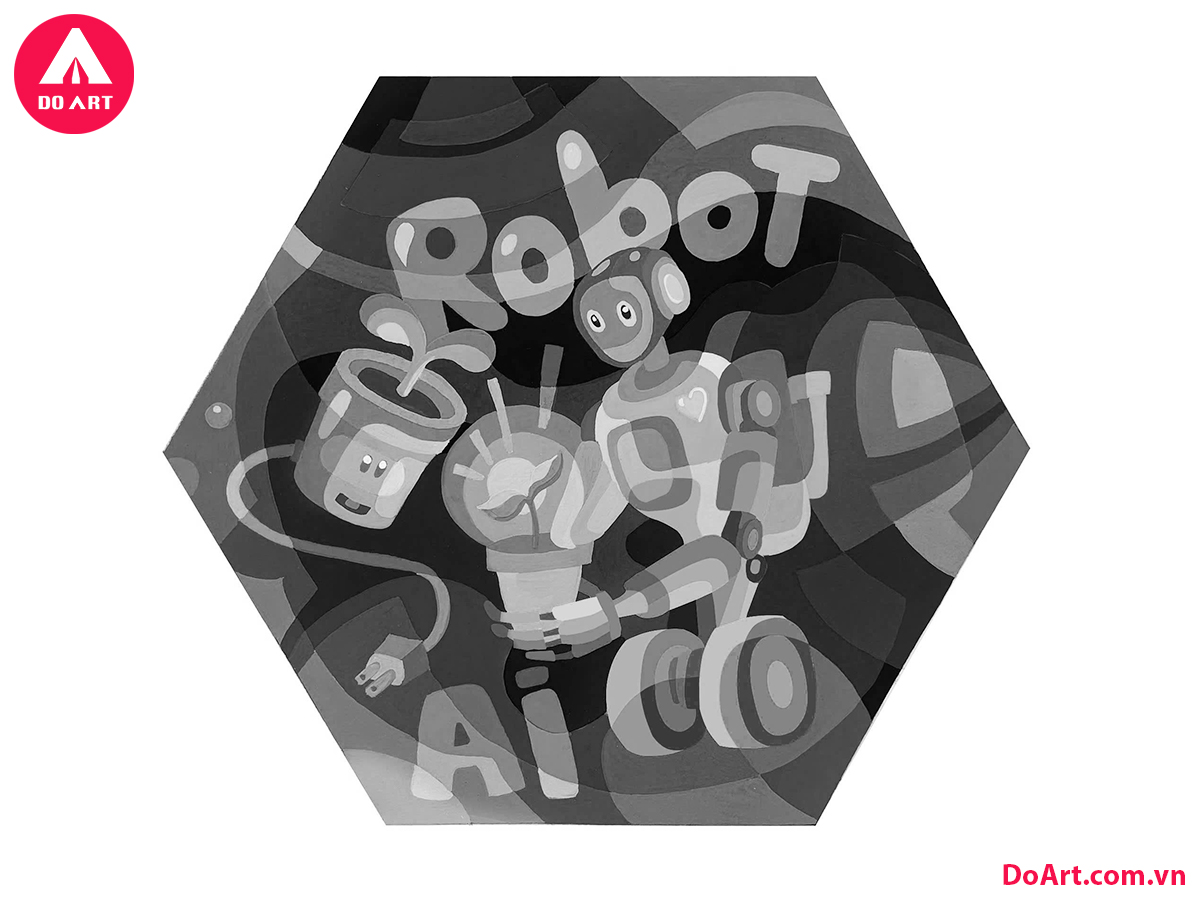 ve-trang-tri-mau-robot-da-dang-sinh-hoc-thien-nhien-con-nguoi-do-art-den-trang