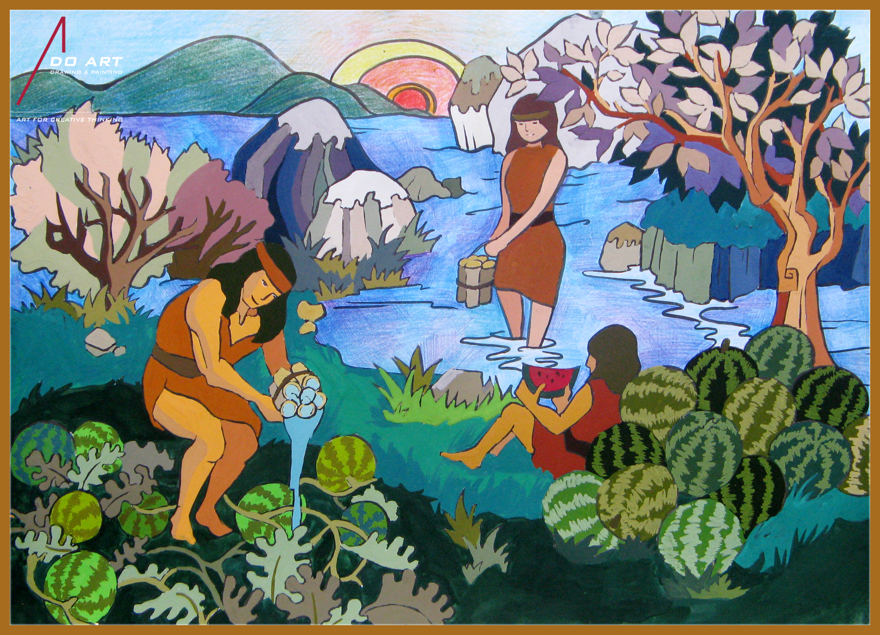 Chuyến phiêu lưu vào thế giới cổ tích từ họa sĩ của đất nước nàng tiên cá
