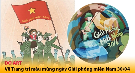 ve-trang-tri-mau-mung-ngay-giai-phong-mien-nam-30-4-do-art
